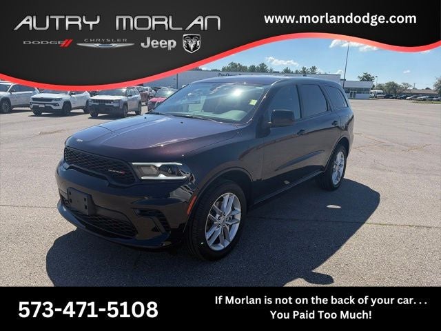 2026 Dodge Durango DURANGO GT AWD in Red Oxide Exterior Paint — front three-quarter view