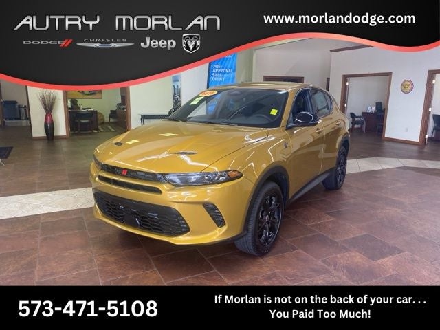 2024 Dodge Hornet HORNET GT AWD in Acapulco Gold Exterior Paint — front three-quarter view